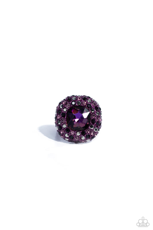 Glistening Grit - Purple Ring
