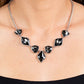 Glittering Geometrics - Silver Necklace