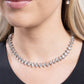 Glittery Genre - White Necklace