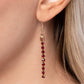 Glittery Getaway - Red Necklace