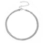 Glitzy Gusto - White Necklace