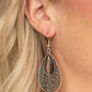 Glowing Tranquility - Brown Earring