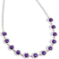 Going Global - Purple Necklace