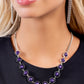 Going Global - Purple Necklace