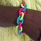 Go the Extra SMILE - Green Bracelet
