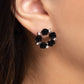 Grace Personified - Black Earring
