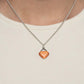 Gracefully Gemstone - Orange Necklace