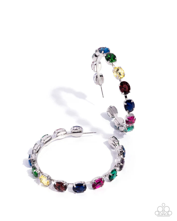 Grand Finale Glitz - Multi Earring