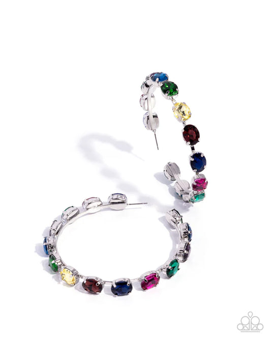 Grand Finale Glitz - Multi Earring