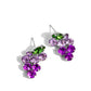 Grapevine Grace - Purple Earring