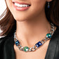 Groundbreaking Glitter - Green - Necklace