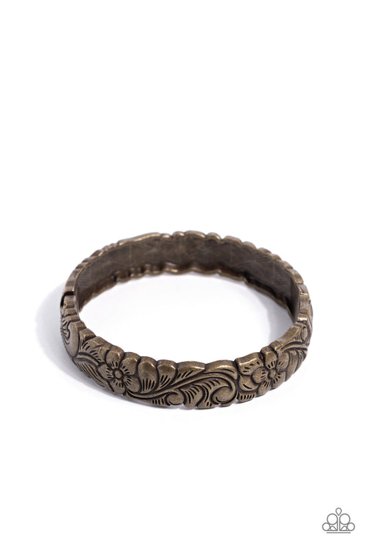 Grounded Grace - Brass Bracelet