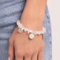 Grounded Grandeur - White Bracelet