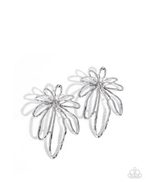 Growing Garden - Silver Earring