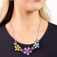 Growing Garland - Purple Necklace