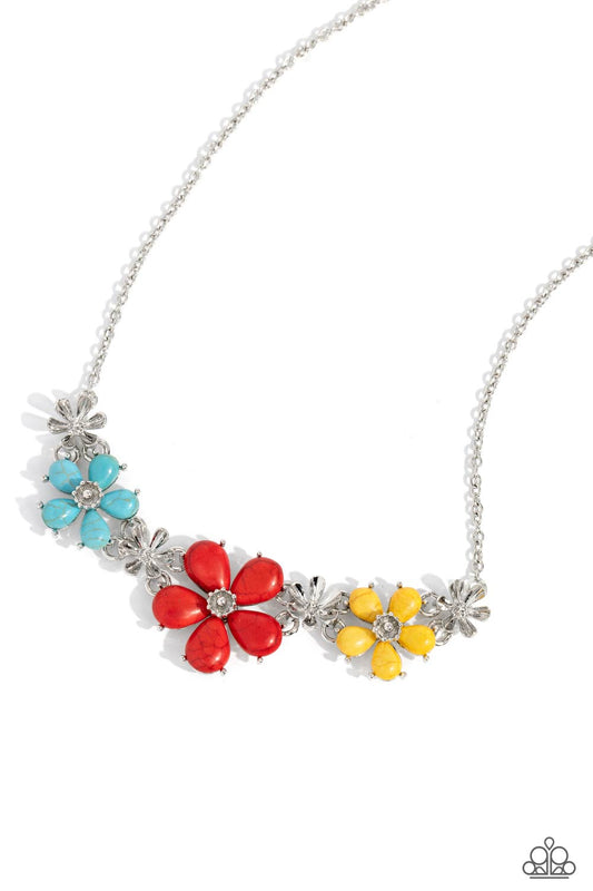Growing Garland - Red Necklace