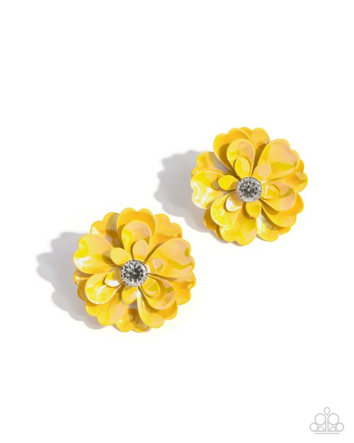 Growth Rate - Yellow Earring