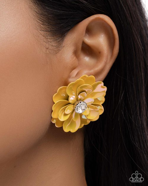 Growth Rate - Yellow Earring