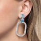 Guarded Glitz - Blue Earring