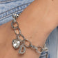 Guess Now It's INITIAL - D - White Bracelet