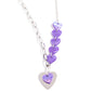 HEART Of The Movement - Purple Necklace