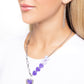 HEART Of The Movement - Purple Necklace