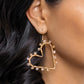 HEART of Your World - Gold Earring
