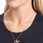 Half-Hearted Haven - Copper Necklace