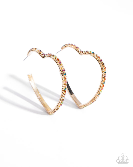 Halftime Hearts - Multi Earring