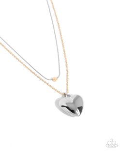 Halting Hearts - Multi Necklace