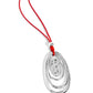 Hammered Hallmark - Red Necklace
