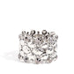 Hammered Headliner - Silver Bracelet