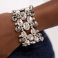 Hammered Headliner - Silver Bracelet