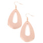 Hand It OVAL - Rose Gold Earring