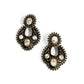 Handcrafted Horseshoe - Brass Earring