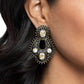 Handcrafted Horseshoe - Brass Earring
