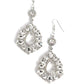 Happily Ever Exquisite - White Earring