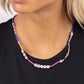 Happy to See You - Pink Necklace