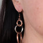 Harmoniously Handcrafted - Copper Earring