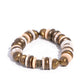 Harmoniously High-End - Brass Bracelet