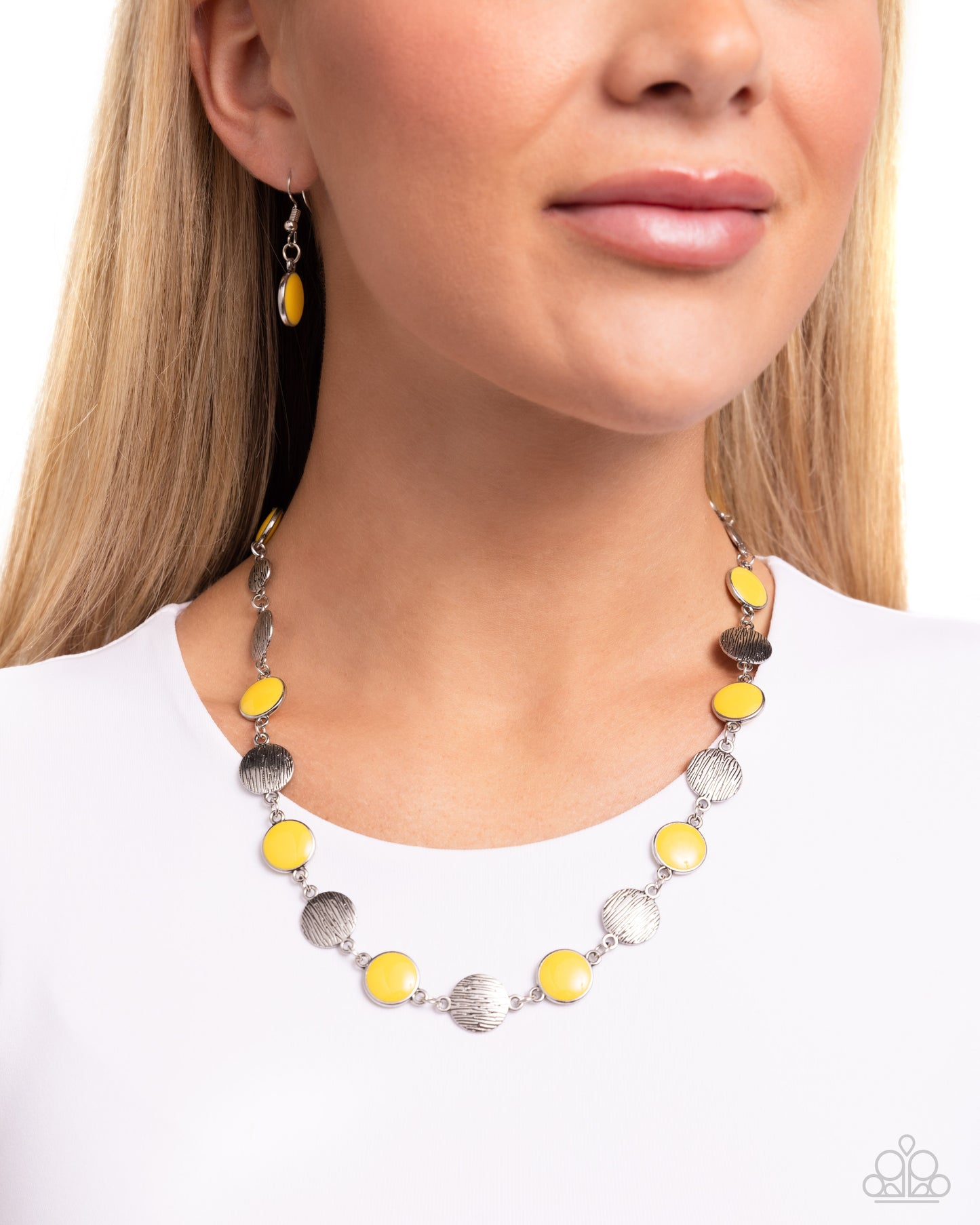 Harmonizing Hotspot - Yellow Necklace