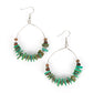 Hawaiian Kiss - Green Earring