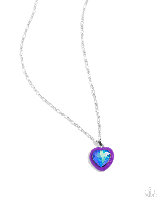Hearflet Hope - Purple Necklace