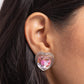 Heart-Pounding Haute - Pink Earring