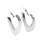 Heart-Racing Radiance - Silver Earring