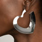 Heart-Racing Radiance - Silver Earring