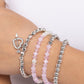 Heart-struck Haute - Pink Bracelet