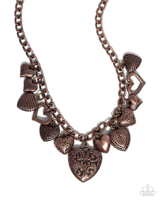 Heart Hangout - Copper Necklace