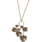 Heart Haul - Brass Necklace