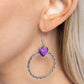 Heart Holiday - Purple Earring